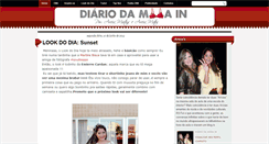 Desktop Screenshot of diariodamodain.blogspot.com