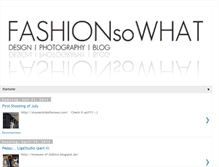 Tablet Screenshot of fashionsowhat.blogspot.com