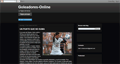 Desktop Screenshot of goleadores-online.blogspot.com