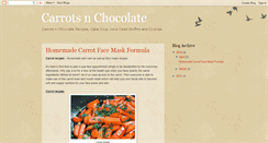 Desktop Screenshot of carrotsnchocolate.blogspot.com