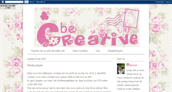 Desktop Screenshot of becreative-karlina.blogspot.com