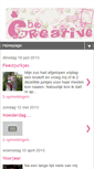 Mobile Screenshot of becreative-karlina.blogspot.com