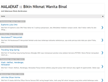 Tablet Screenshot of malaekat.blogspot.com