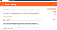 Desktop Screenshot of booksmoothie.blogspot.com