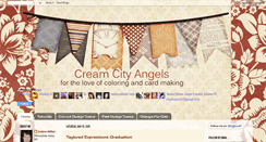 Desktop Screenshot of creamcityangels.blogspot.com