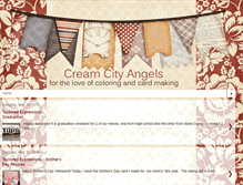 Tablet Screenshot of creamcityangels.blogspot.com