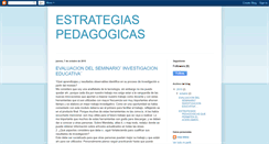 Desktop Screenshot of estrategiaspedagogicasinga.blogspot.com
