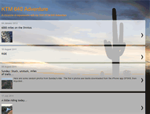 Tablet Screenshot of ktm640a.blogspot.com