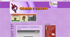 Desktop Screenshot of generoecultura.blogspot.com