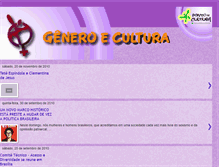 Tablet Screenshot of generoecultura.blogspot.com