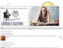 Tablet Screenshot of cienciaeculturanaescola.blogspot.com