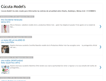 Tablet Screenshot of cucuta-models.blogspot.com