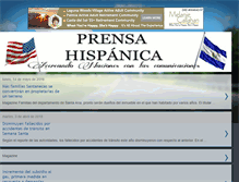 Tablet Screenshot of prensahispincanewyork.blogspot.com