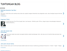 Tablet Screenshot of bumi-tuntungan.blogspot.com