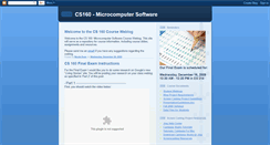 Desktop Screenshot of nlr-svsu-cs160.blogspot.com