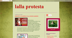 Desktop Screenshot of lallaprotesta.blogspot.com