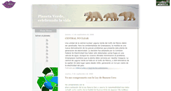 Desktop Screenshot of planetaverdecelebrandolavida.blogspot.com