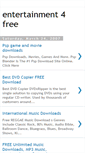 Mobile Screenshot of ezentertainmentdownloads.blogspot.com