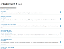 Tablet Screenshot of ezentertainmentdownloads.blogspot.com