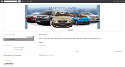 Desktop Screenshot of beautycar2009.blogspot.com