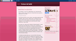 Desktop Screenshot of coisas-de-bebe.blogspot.com
