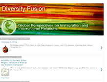 Tablet Screenshot of diversityfusion.blogspot.com