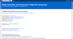 Desktop Screenshot of naijajobs-php.blogspot.com