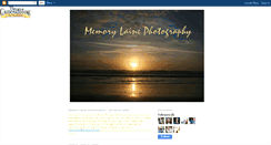 Desktop Screenshot of memorylainephotography.blogspot.com