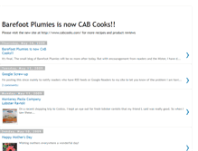 Tablet Screenshot of barefootplumies.blogspot.com