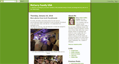 Desktop Screenshot of mccorryfamilyusa.blogspot.com