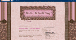 Desktop Screenshot of bibbidibobbidiblogdesign.blogspot.com