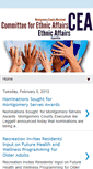 Mobile Screenshot of committeeforethnicaffairs-md.blogspot.com