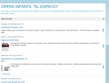 Tablet Screenshot of operaelespacio.blogspot.com