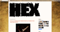 Desktop Screenshot of hanginghex.blogspot.com