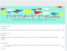 Tablet Screenshot of poppylopparties.blogspot.com