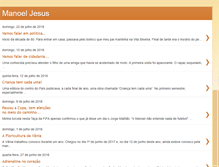 Tablet Screenshot of manoeljesus.blogspot.com