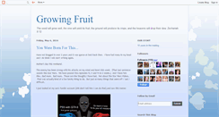 Desktop Screenshot of growing-fruit.blogspot.com