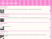 Tablet Screenshot of bibliotecadeipensieri.blogspot.com