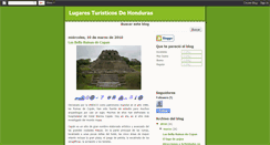 Desktop Screenshot of lugaresturisticosdehonduras-grupo.blogspot.com