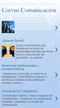 Mobile Screenshot of corvuscomunicacion.blogspot.com