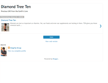 Tablet Screenshot of diamond-tree-ten.blogspot.com