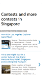 Mobile Screenshot of contestsinsg.blogspot.com