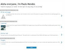 Tablet Screenshot of aboutpaulo.blogspot.com