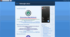 Desktop Screenshot of geleceginokulu.blogspot.com