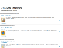Tablet Screenshot of kidsmusicthatrocks.blogspot.com