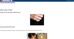 Desktop Screenshot of nicolerichierocks.blogspot.com