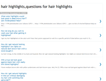 Tablet Screenshot of 3hair-highlights.blogspot.com