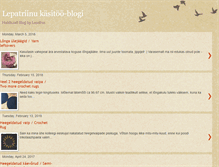 Tablet Screenshot of lepatriinukodu.blogspot.com