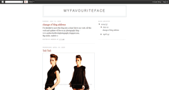 Desktop Screenshot of myfavouriteface.blogspot.com