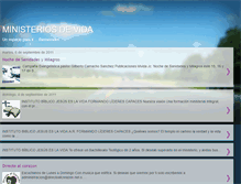 Tablet Screenshot of ministeriosvidatemplo.blogspot.com